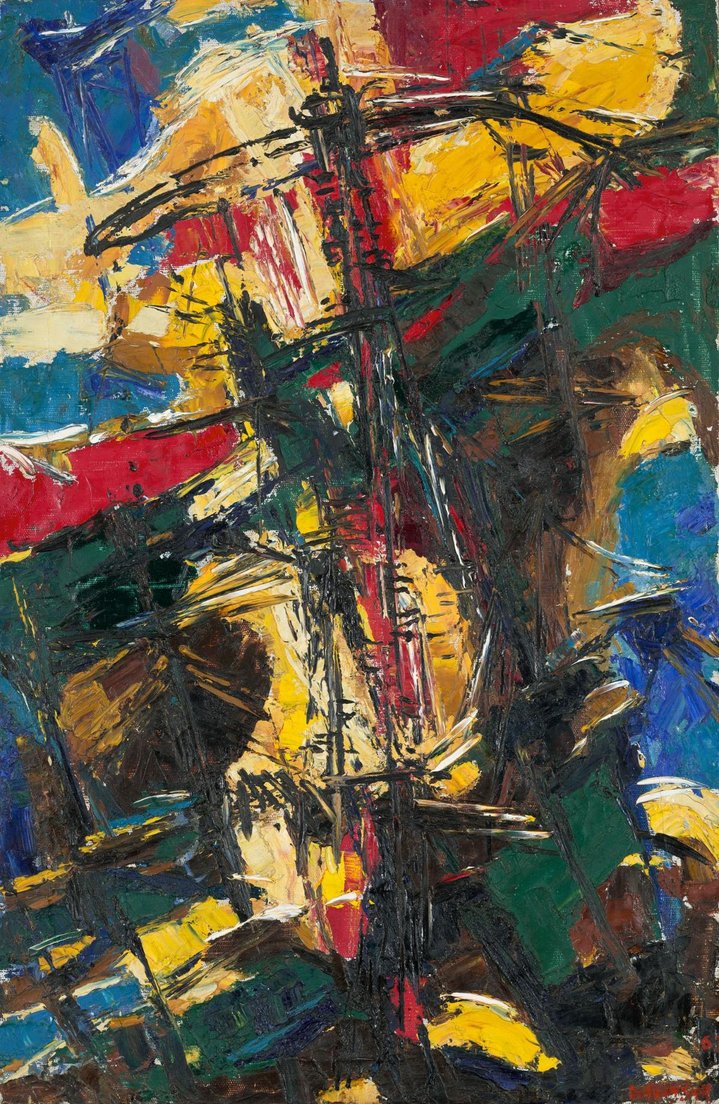 Vladimir Nemukhin, Abstraction Games, State Tretyakov Gallery, Nonconformism