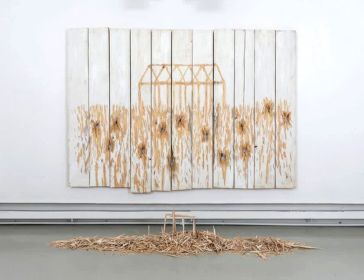 Nestor Engelke, Skulls, Jessica Gallery, Axe Sculpture