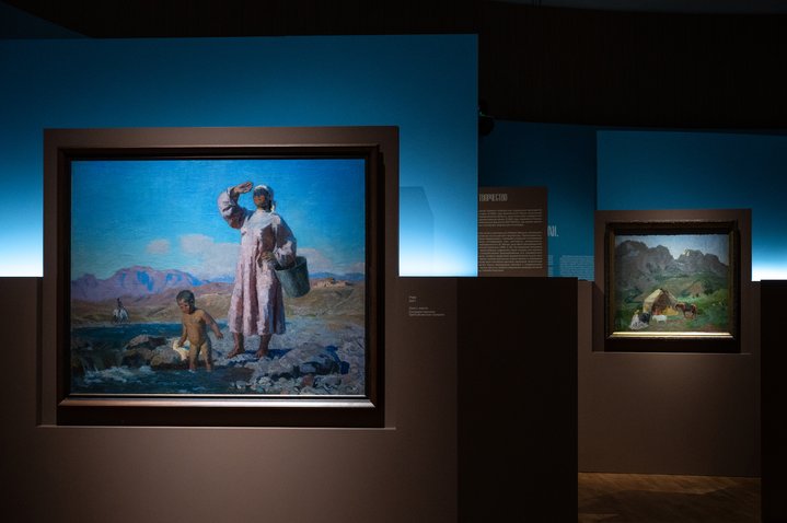 Legacy of the Epoch, Semyon Chuikov, State Tretyakov Gallery, Gapar Aitiev National Museum of Fine Arts