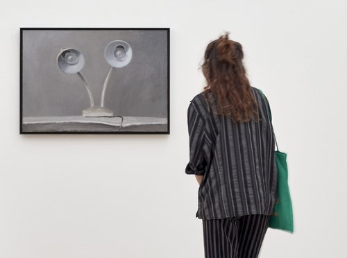 Vija Celmins’ Snowfall in Latvia