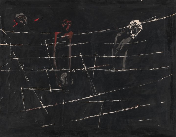 Dmitry Lion, Procession, Moscow Museum of Modern Art, Holocaust