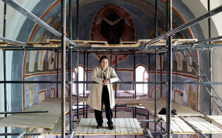 Refined Asceticism, Irina Zatulovskaya, Totibadze gallery, Morozov Children's Hospital