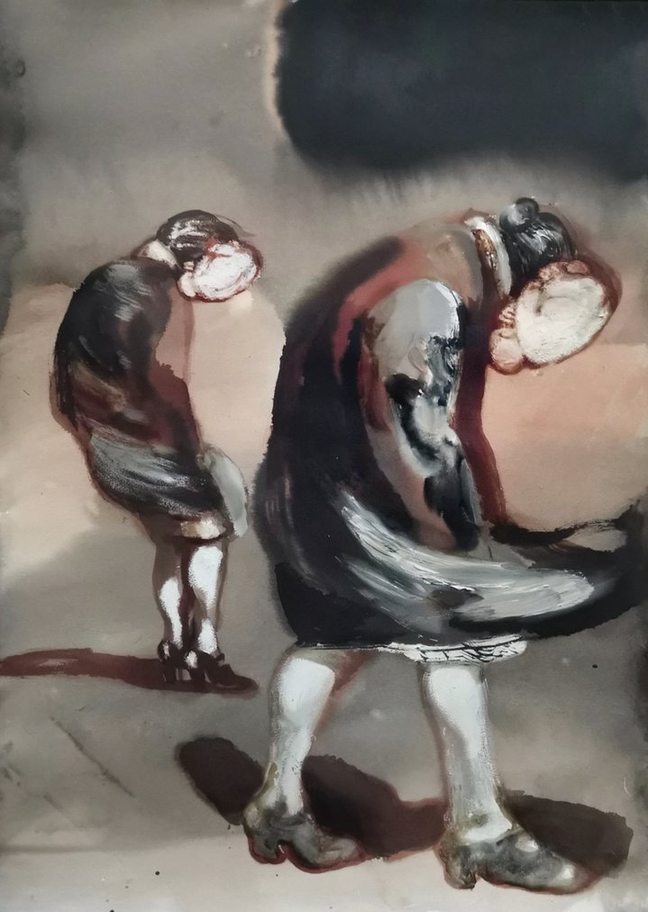 Yulia Reznikova, The Force of Gravity, Seti Gallery, Dark Water, Zverevsky Centre for Liberal Arts