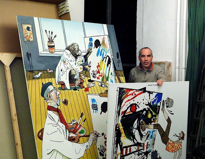 Caricaturing Modernism: Soviet Cartoons on Art from the collection of Yuri Albert, Yuri Albert, Modern Art (MoMUS), Krokodil Magazine