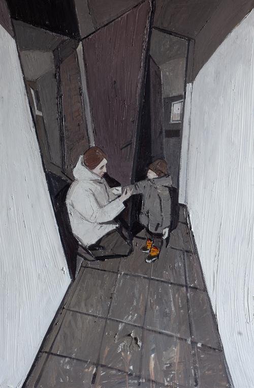 Sayan Baigaliyev, Oil Painting, Kazakh Artist, Painting