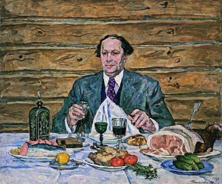 Pyotr Konchalovsky, The Garden in Bloom, The State Russian Museum, Retrospective