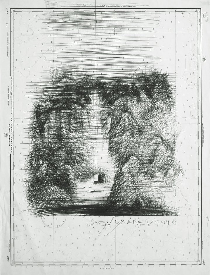 Alexander Ponomarev, Cloud, Alexander Ponomarev. Road Map, Krokin Gallery