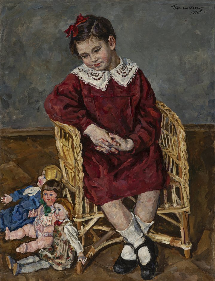 Pyotr Konchalovsky, The Garden in Bloom, The State Russian Museum, Retrospective