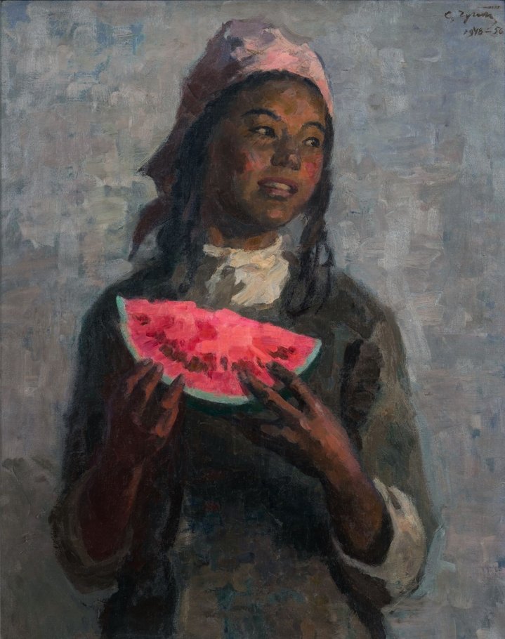 Legacy of the Epoch, Semyon Chuikov, State Tretyakov Gallery, Shepherd's Daughter