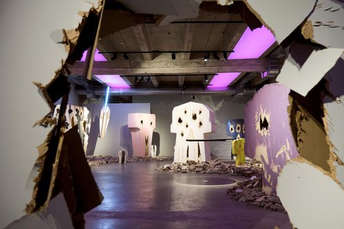 Engelke, an Artist Who Fights Banality with an Axe