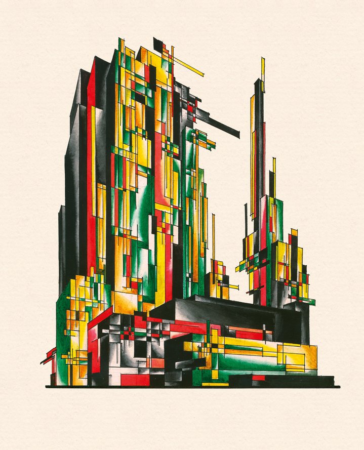 Yakov Chernikhov, Architectural Fantasies, Avant-Garde, Jewish Museum and Tolerance Centre