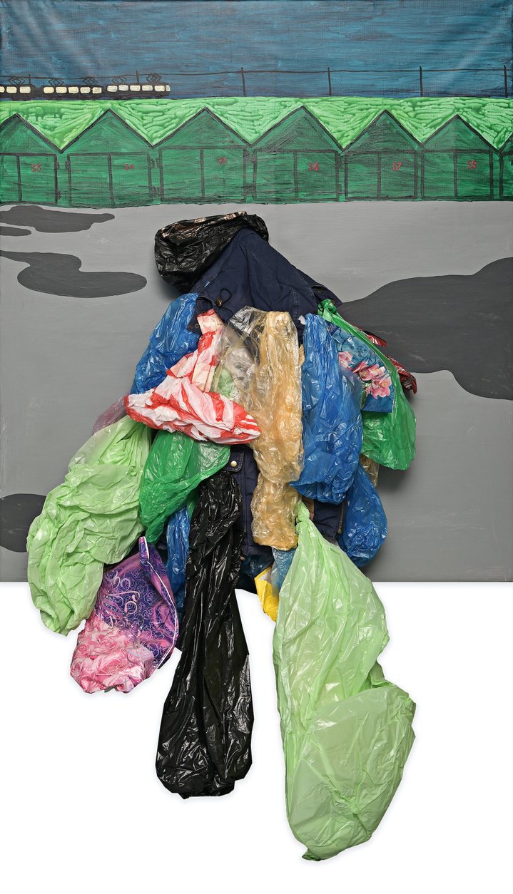 Elikuka, Ghost behind Garages, Limits of Visibility, Winzavod Centre for Contemporary Art