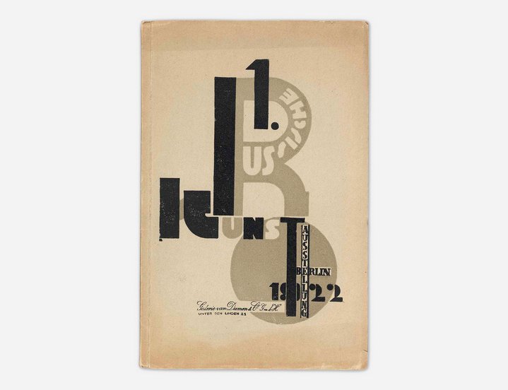 First Russian Art Exhibition, El Lissitzky, Galerie Van Diemen & Co, Fonds Kandinsky