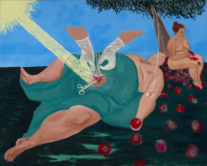 Andrea Fajgerné Dudás, Annunciation, Body, Female Artist