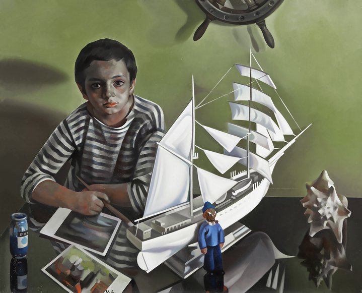 Topographies of Dissent: Armenian Art from the Dodge Collection, Nancy and Norton Dodge, Zimmerli Art Museum, Sergey Hovsepyan