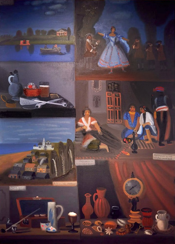 Alexander Florensky, Veretyevo Art Estate, Ivan Razumov, Ovcharenko Art