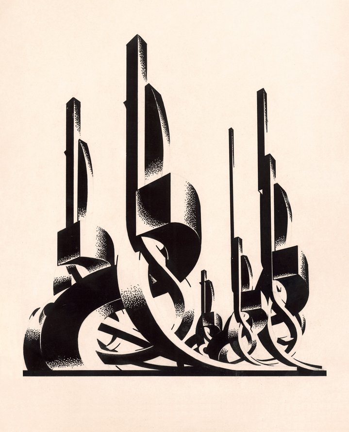 Yakov Chernikhov, Architectural Fantasies, Avant-Garde, Jewish Museum and Tolerance Centre