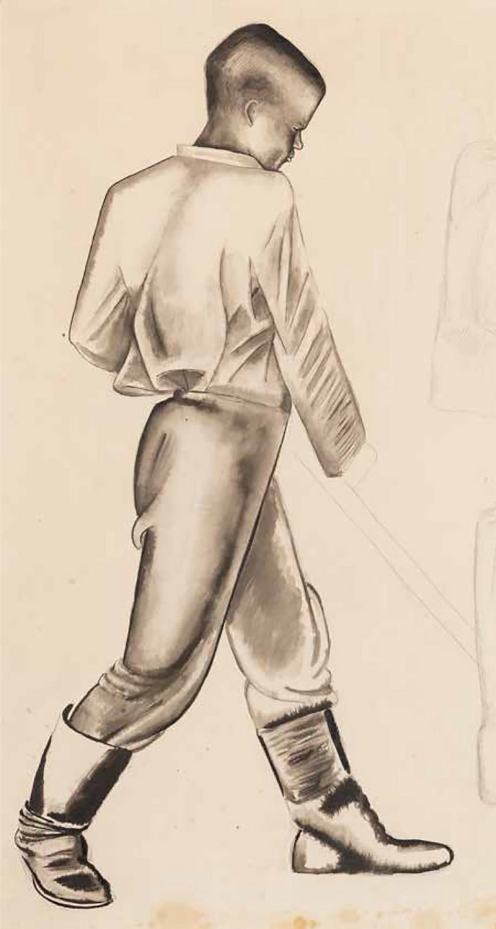 Alexei Pakhomov, Son of Man, Galeev Gallery, Soviet Art