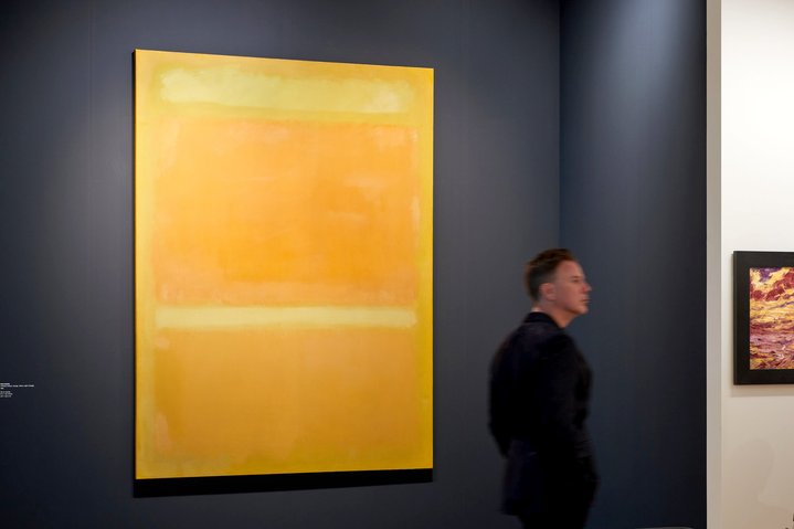 Mark Rothko, Yellow, Orange, Yellow, Light Orange, Acquavella Galleries, Art Basel