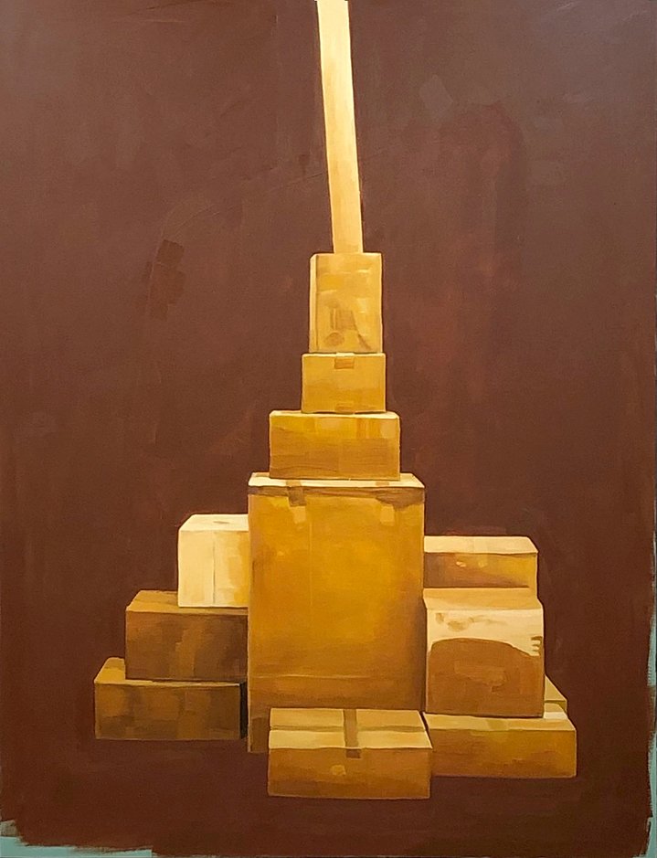 Andrei Roiter, Yellow Tower, OPEN, Galeria Alvaro Alcazar, Madrid