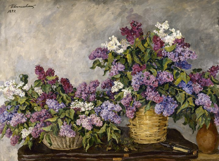 Pyotr Konchalovsky, The Garden in Bloom, The State Russian Museum, Retrospective