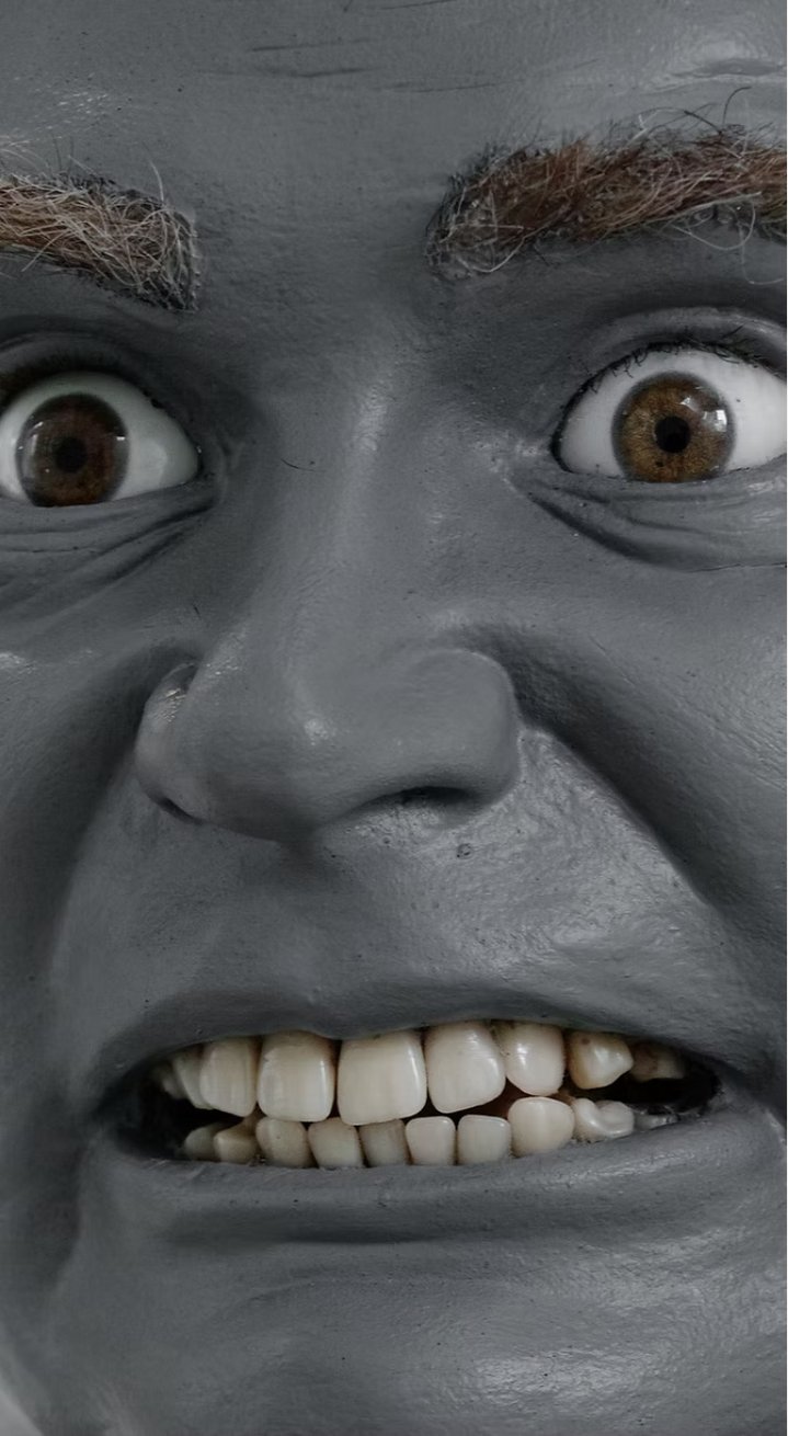 Alexey Korsi, Grey Man, GES-2 House of Culture, Sculpture