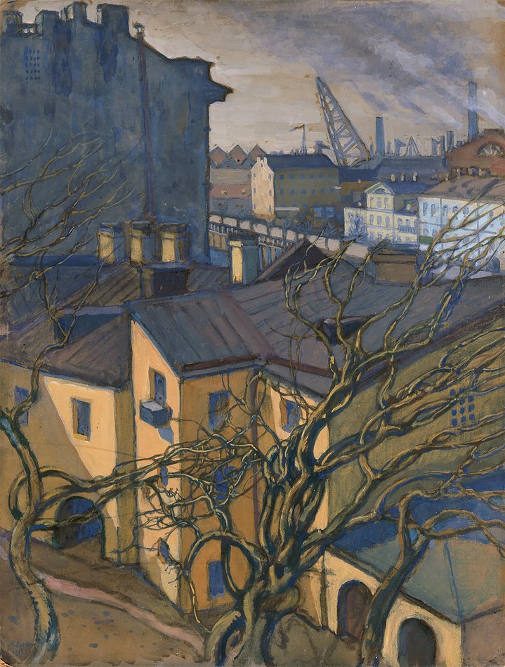 Zvantseva School, Laboratory of Modernism, Museum of Russian Impressionism, Mstislav Dobuzhinsky