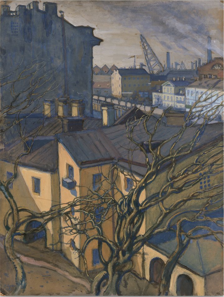 Zvantseva School, Laboratory of Modernism, Museum of Russian Impressionism, Mstislav Dobuzhinsky