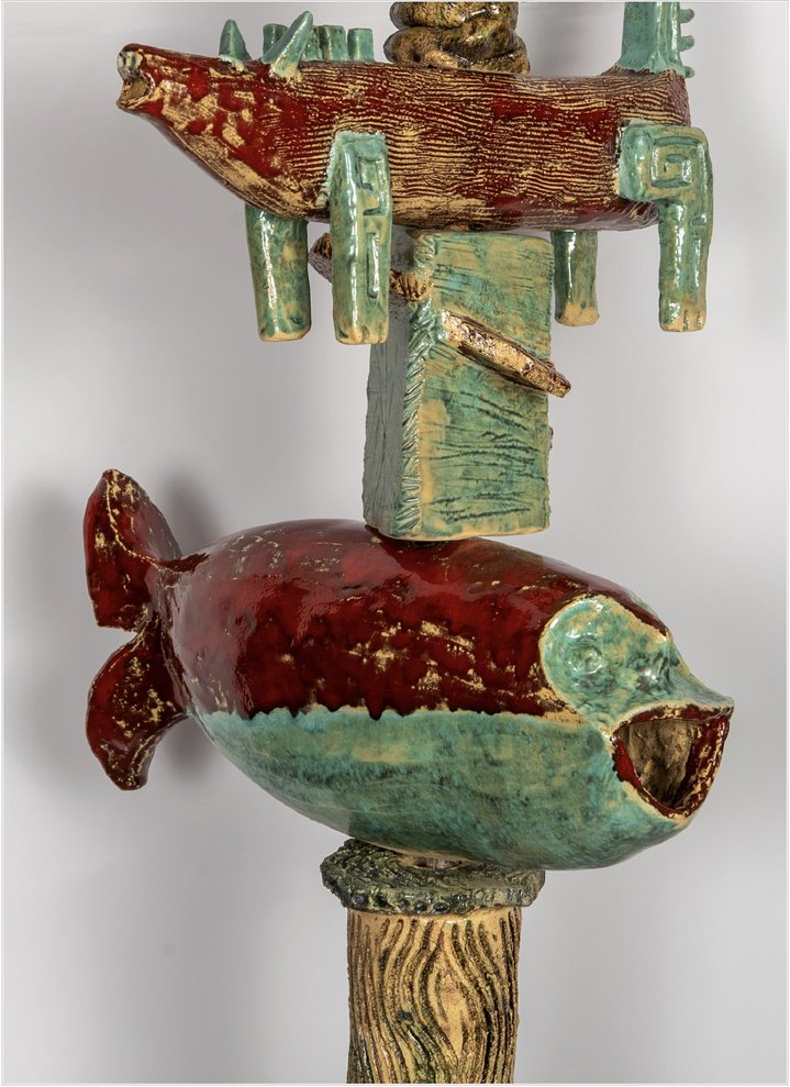 DaDim duo, Vasilisa Delone, The Archaeology of Consciousness, Ceramics