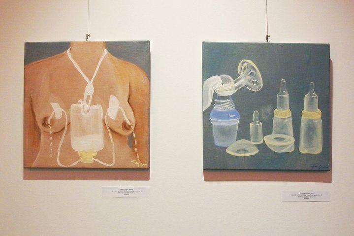 Andrea Fajgerné Dudás, Breastfeeding Substitute, Body, Female Artist