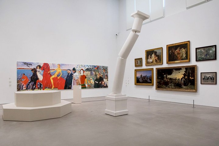 Alexandra Paperno, Broken Column, Undark Ages: Tales of Medievalism and Academia, GES-2 House of Culture