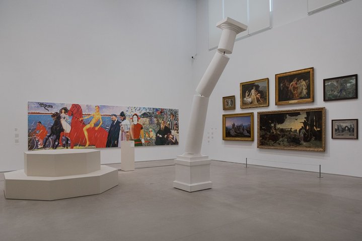 Alexandra Paperno, Broken Column, Undark Ages: Tales of Medievalism and Academia, GES-2 House of Culture