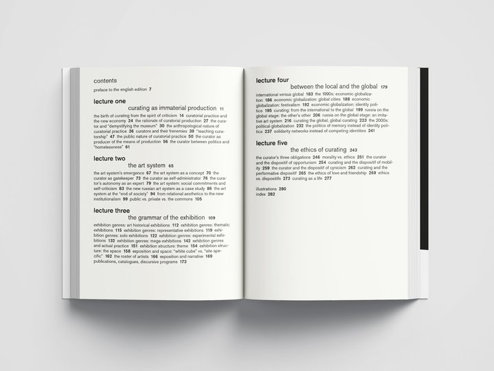 Viktor Misiano, Five Lectures on Curatorship, Garage Museum of Contemporary Art, Book Review