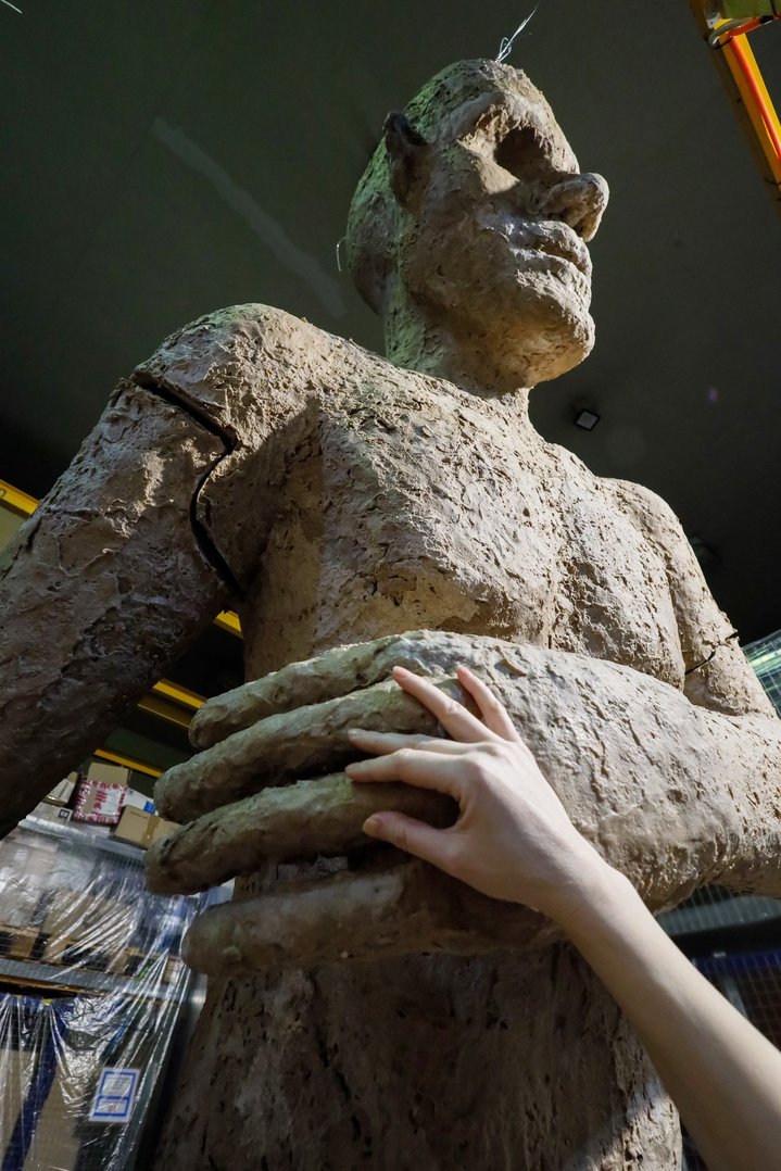 Andrey Kuzkin, Heroes of Levitation, Restoration, Sculpture