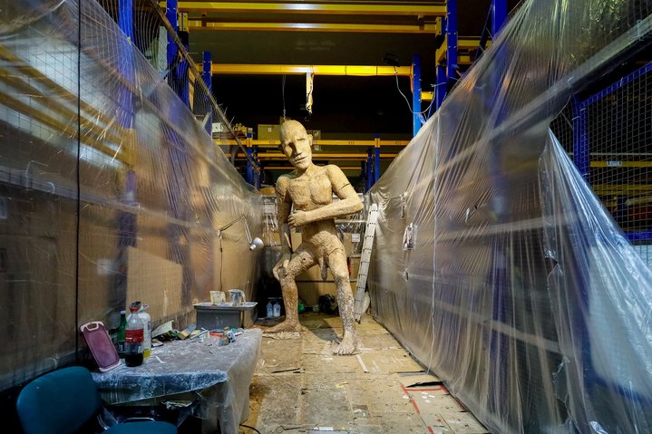 Andrey Kuzkin, Heroes of Levitation, Restoration, Sculpture