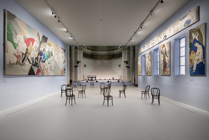 Marc Chagall, The Joy of Gravity, State Pushkin Museum, Avant-Garde