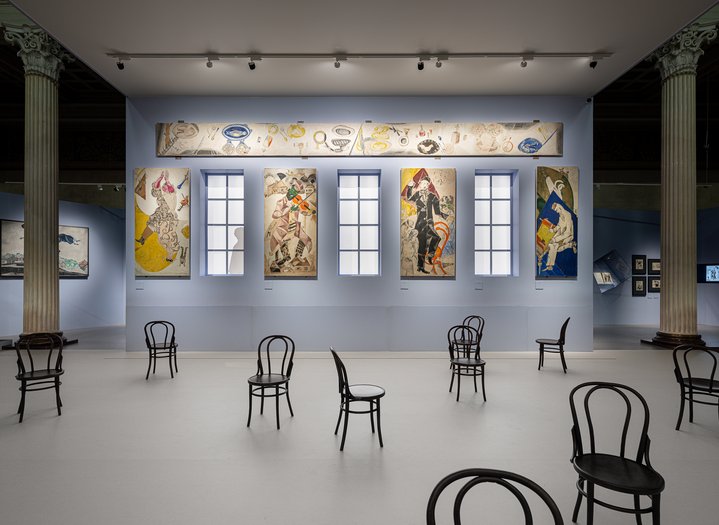 Marc Chagall, The Joy of Gravity, State Pushkin Museum, Avant-Garde