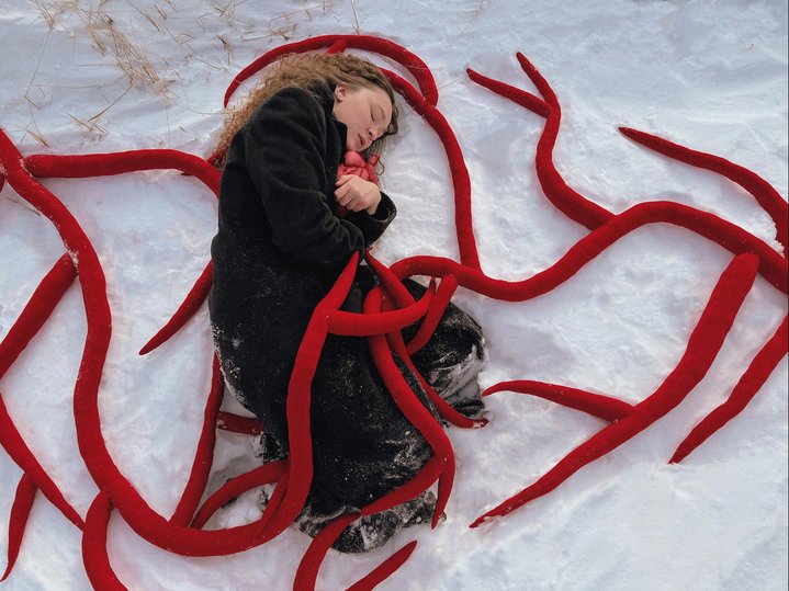 Alisa Gorshenina, The cold earth warms, Art Market, Young Artist