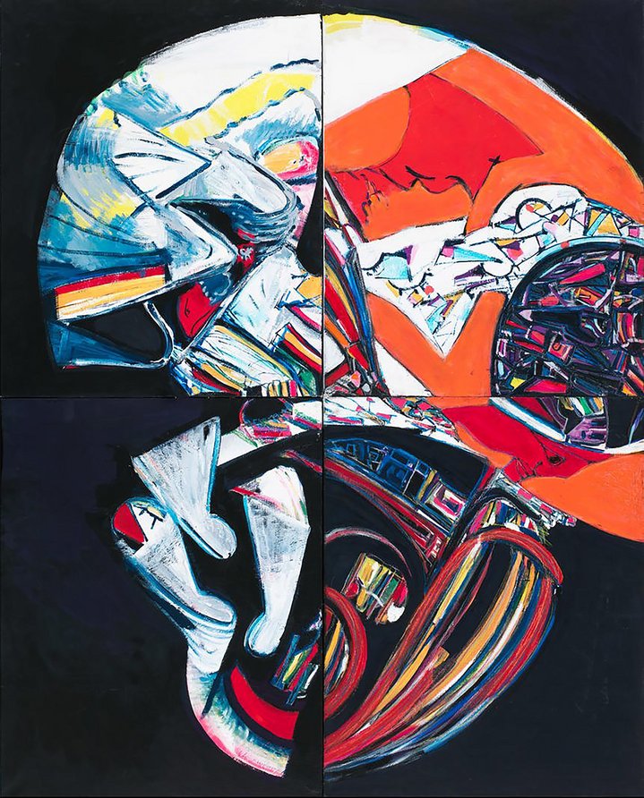 Bella Levikova, Distances Marked by Strength, Sistema Gallery, Abstract Art