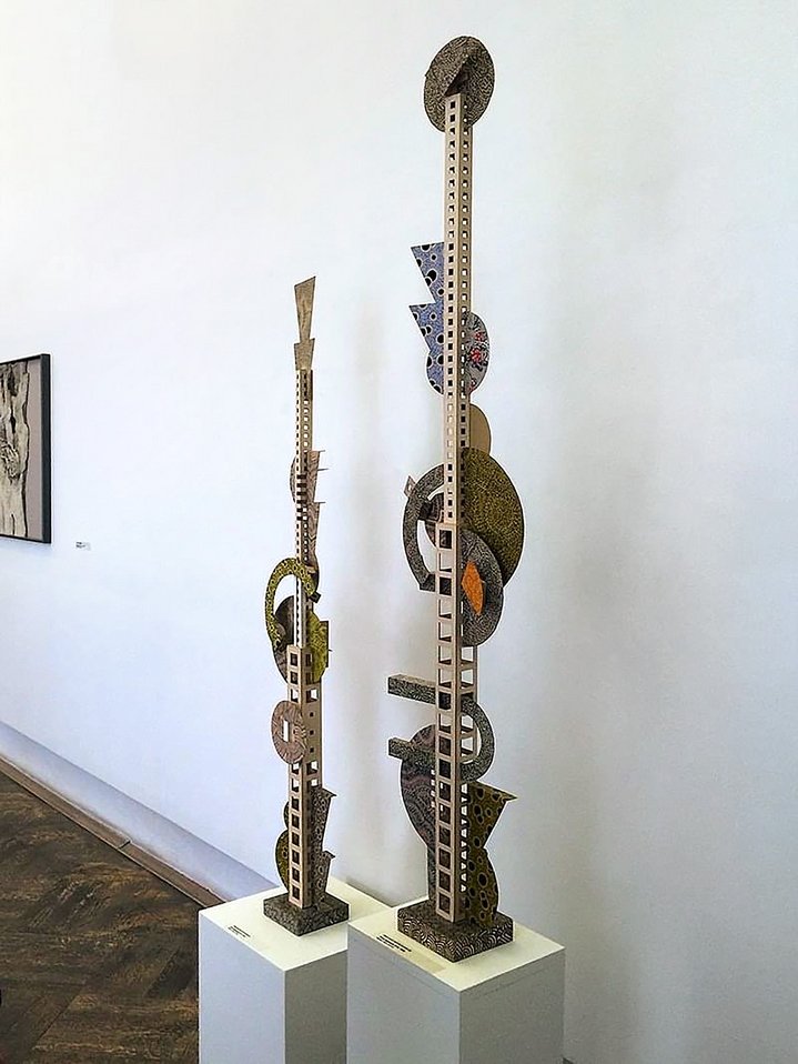 Mikhail Molochnikov, Restoration, Sculpture, Paper Sculpture