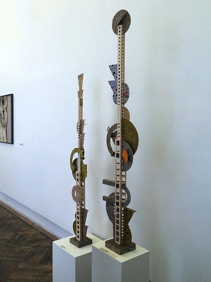 Mikhail Molochnikov, Restoration, Sculpture, Paper Sculpture