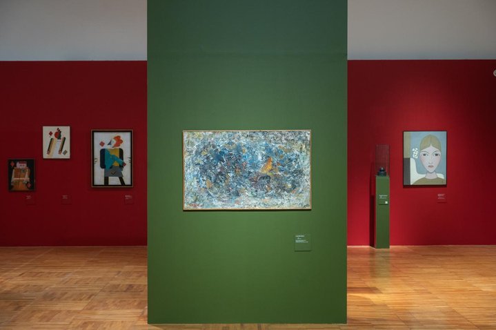 Vladimir Nemukhin, Abstraction Games, State Tretyakov Gallery, Nonconformism