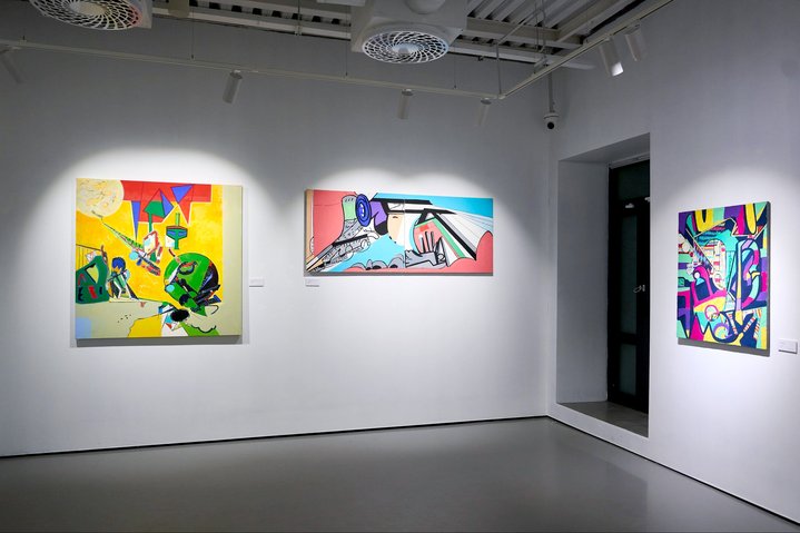 Bella Levikova, Distances Marked by Strength, Sistema Gallery, Abstract Art