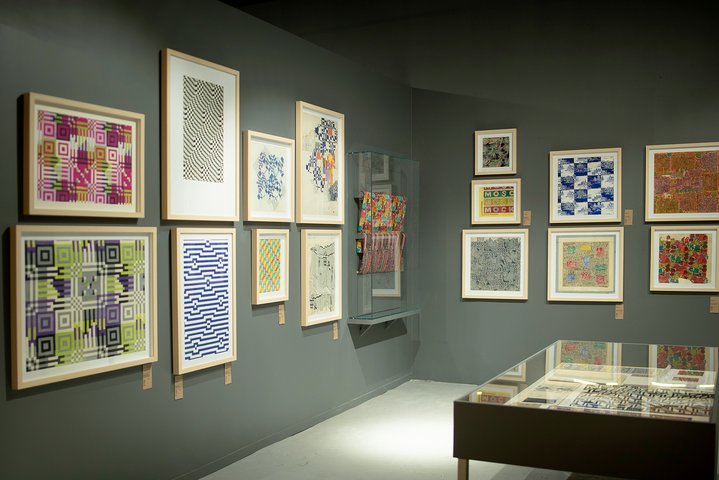 soviet art, optical art, textile, exhibition