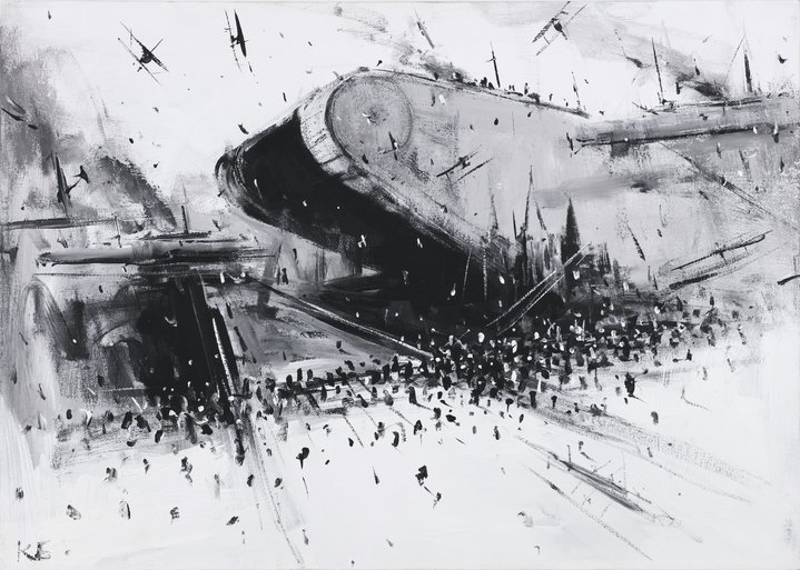 war, contemporary art, black and white, graphic art
