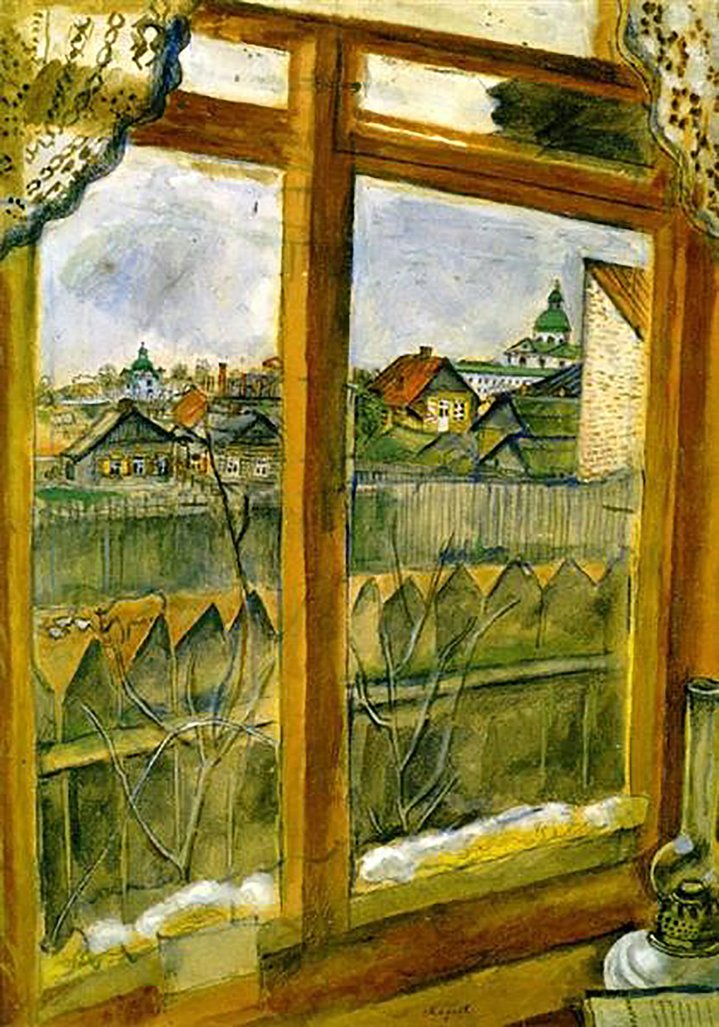 Marc Chagall, Vitebsk, painting, russian avant-garde