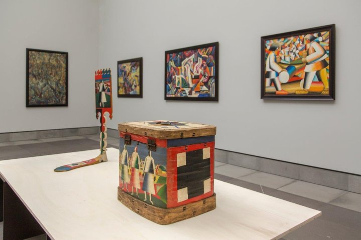 russian avant-garde, fake art, Malevich, Ghent's Museum