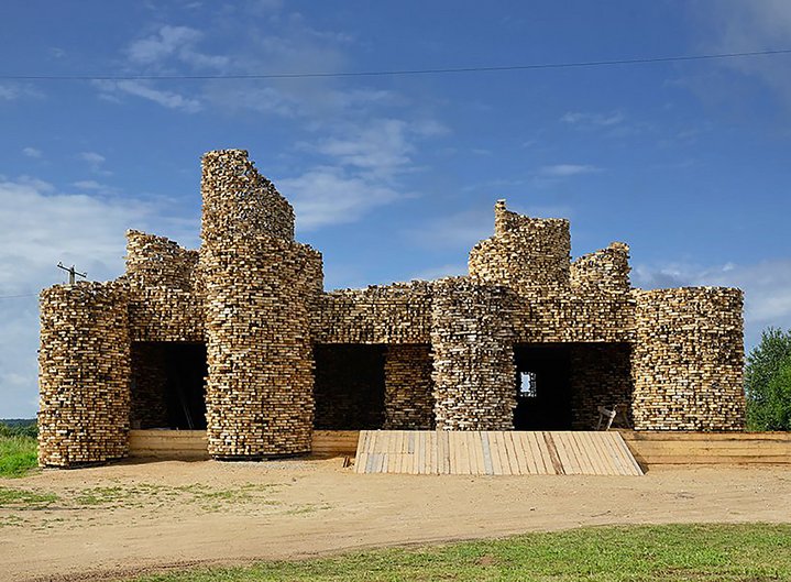 land art, Nikola-Lenivets, village, nature, art park