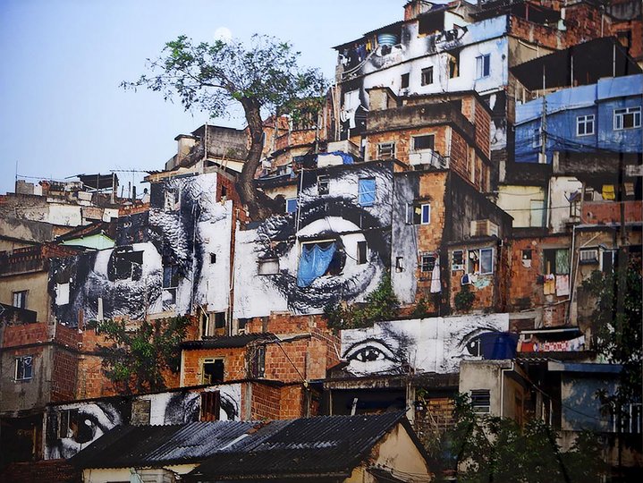 JR, Brazil, women, Rio de Janeiro, street art