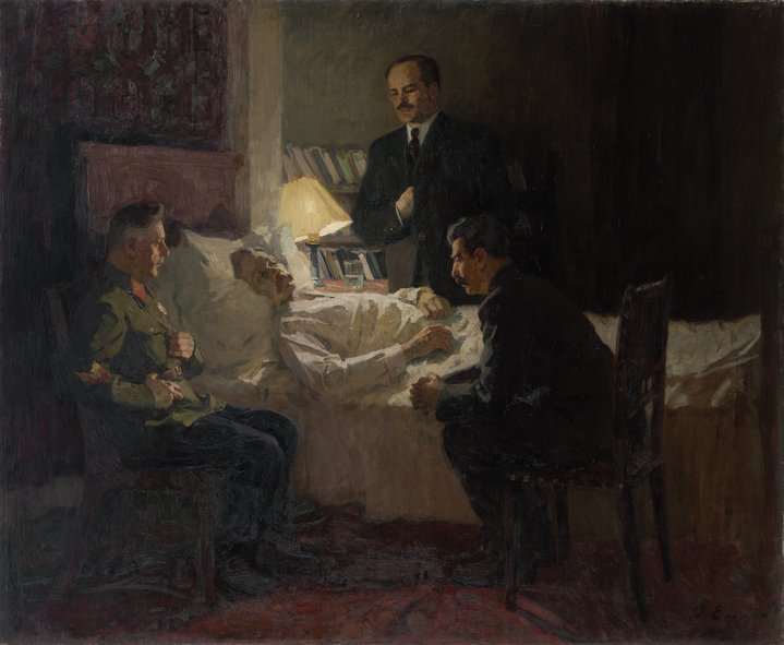 soviet art, painting, Stalin, Soviet union, Gorky